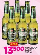 Windhoek Lager-6x330ml