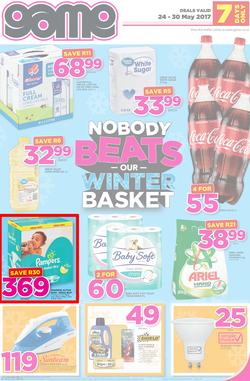Game Cape : Nobody Beats Our Winter Basket (24 May - 30 May 2017), page 1