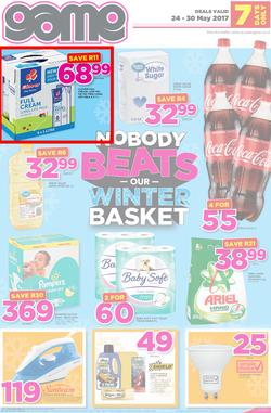 Game JHB : Nobody Beats Our Winter Basket (24 May - 30 May 2017), page 1