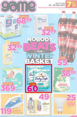 Game JHB : Nobody Beats Our Winter Basket (24 May - 30 May 2017), page 1