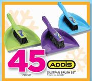 Addis Dustpan Brush Set-Per Set