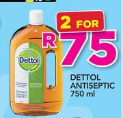 Dettol Antiseptic-2 x 750ml