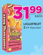 Liqui Fruit Assorted-2Ltr