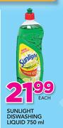 Sunlight Dishwashing Liquid-750ml