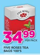 Five Roses Tea Bags-100's Per Pack