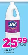 Jik Assorted-1.5Ltr