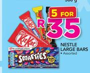 Nestle Large Bars Assorted-For 5