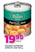 Rhodes Superfine Apricot Jam-900gm