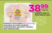 Country Fair 10 Piece Braai Pack-Per Kg