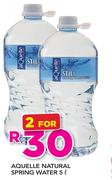 Aquelle Natural Spring Water-2X5Ltr