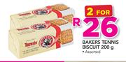 Bakers Tennis Biscuit-2X200gm