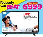 JVC 55" UHD Smart LED TV With Built In Soundbar LT-55N875