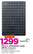Seagate 2TB 2.5" Expansion Hard Drive STEA2000400