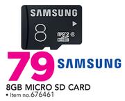 1Samsung 8GB Micro SD Card