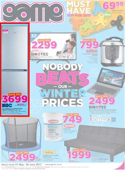 Game : Nobody Beats Our Winter Prices (31 May - 6 June 2017), page 1