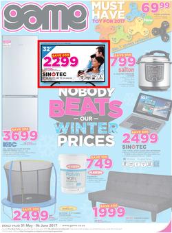 Game : Nobody Beats Our Winter Prices (31 May - 6 June 2017), page 1