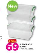5Ltr Storage Boxes-For 3