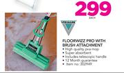 Floorwizz Pro With Brush Attachment