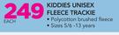 Kiddies Unisex Fleece Trackie