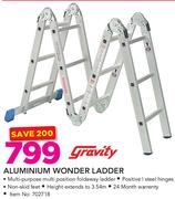 Gravity Aluminium Wonder Ladder 