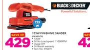 Black & Decker Power Solutions 135W Finishing Sander KA300-QS