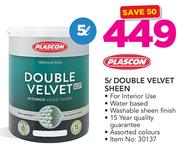 Plascon 5Ltr Double Velvet Sheen