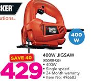 Black & Decker 400W Jigsaw KS500-QS