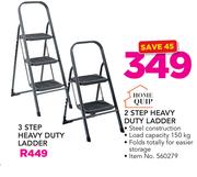 Home Quip 3 Step Heavy Duty Ladder