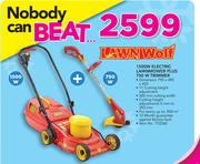 Lawn Wolf 1500W Electric Lawnmower Plus 750W Trimmer