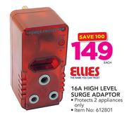 Ellies 16A High Level Surge Adaptor-Each