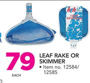 HTH Leaf Rake Or Skimmer-Each