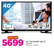  Samsung 40" FHD Smart LED TV 40J5200