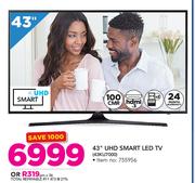 Samsung 43" UHD Smart LED TV 43KU7000