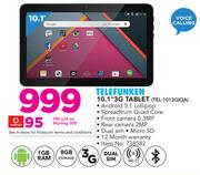 Telefunken 10.1" 3G Tablet TEL-1013GIQA-On My Meg 500