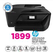 HP 6950 Colour Office 4 In 1 Inkjet Printer