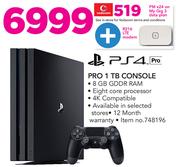 PS4 Pro 1TB Console