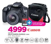 Canon DSLR Camera Bundle 1300D