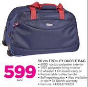 Voyager 50cm Trolley Duffle Bag