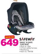 Safeway Snug 'N Safe Car Seat