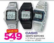 Casio Gents Watches-Each