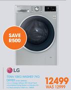 LG Titan 10Kg Washer 7Kg Dryer FH4U1JBHKNA