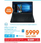 Dell Intel Core i3 Notebook 3558-On My Gig 3