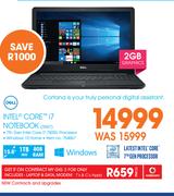 Dell Intel Core i7 Notebook 3567