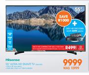 Hisense 55" Ultra HD Smart TV 55K3300