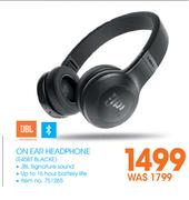 JBL On Ear Headphone E45BT BLACKE