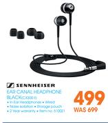 Sennheiser Ear Canal Headphone Black CX300 II