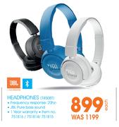 JBL Headphones T450BT-Each