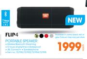 JBL Flip 4 Portable Speaker-Each