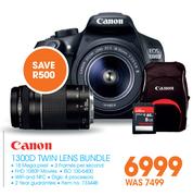 Canon 1300D Twin Lens Bundle