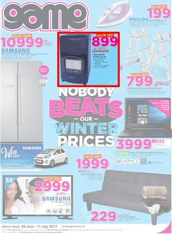 Game : Nobody Beats Our Winter Prices (28 June - 11 July 2017), page 1